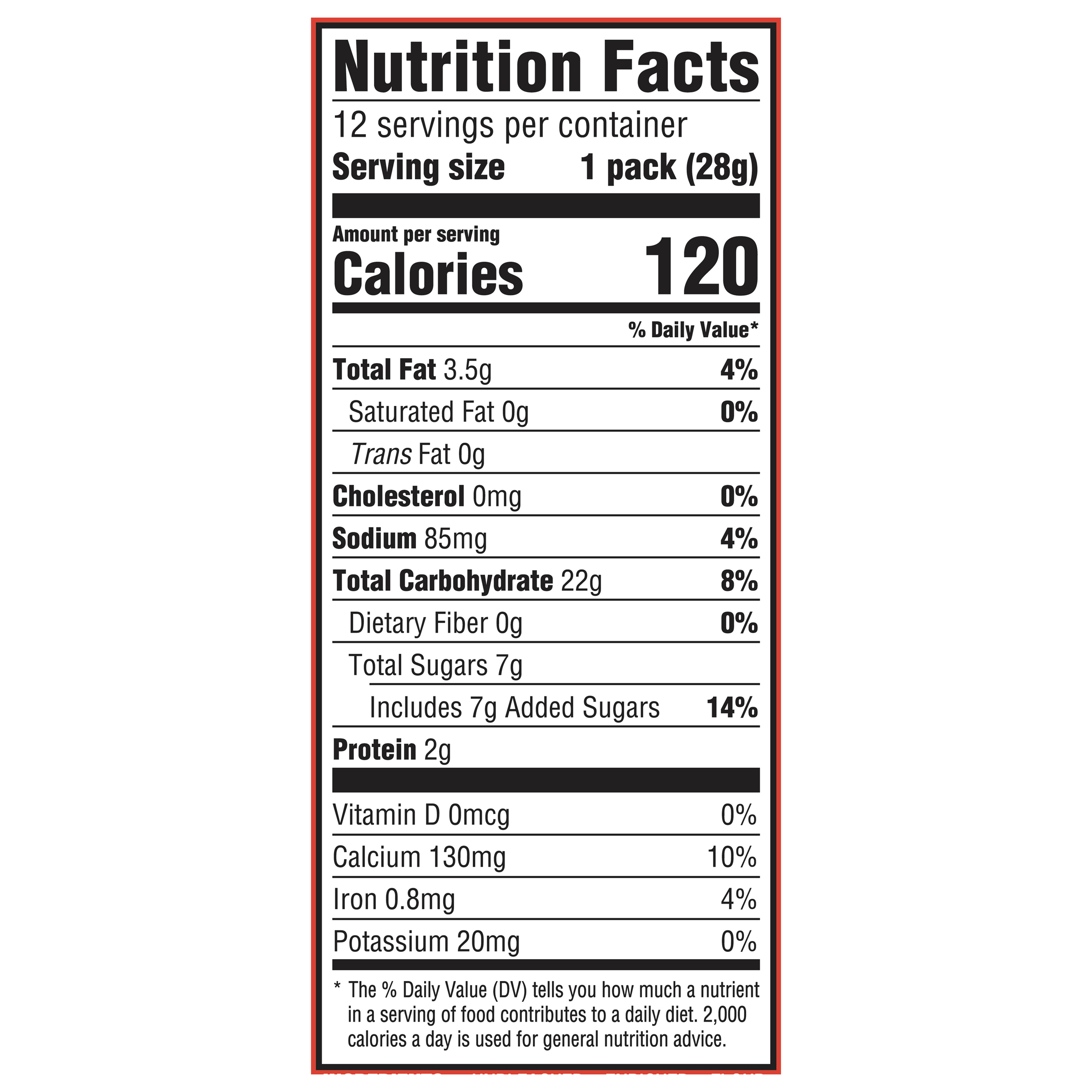 Nutrition Facts