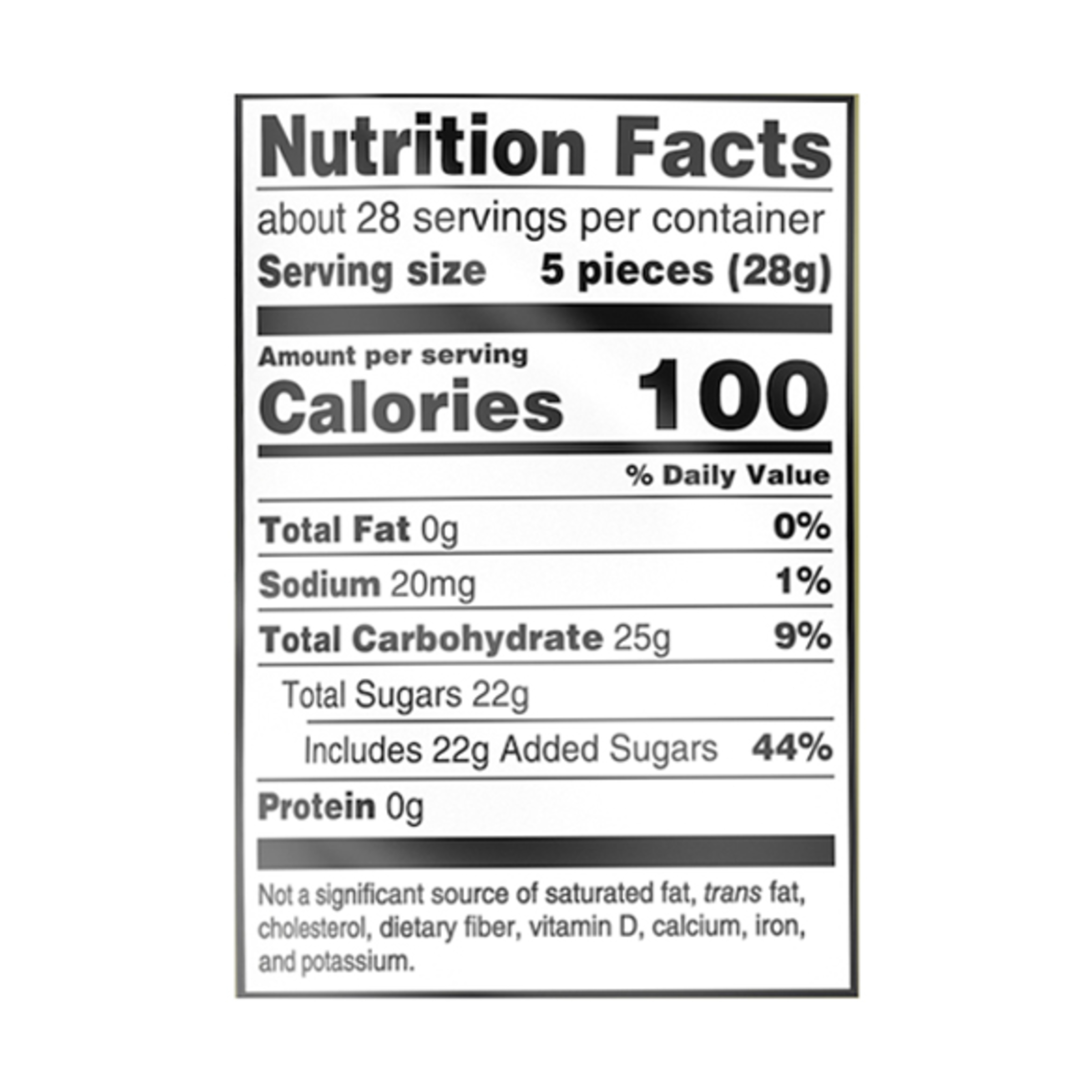 Nutrition Facts