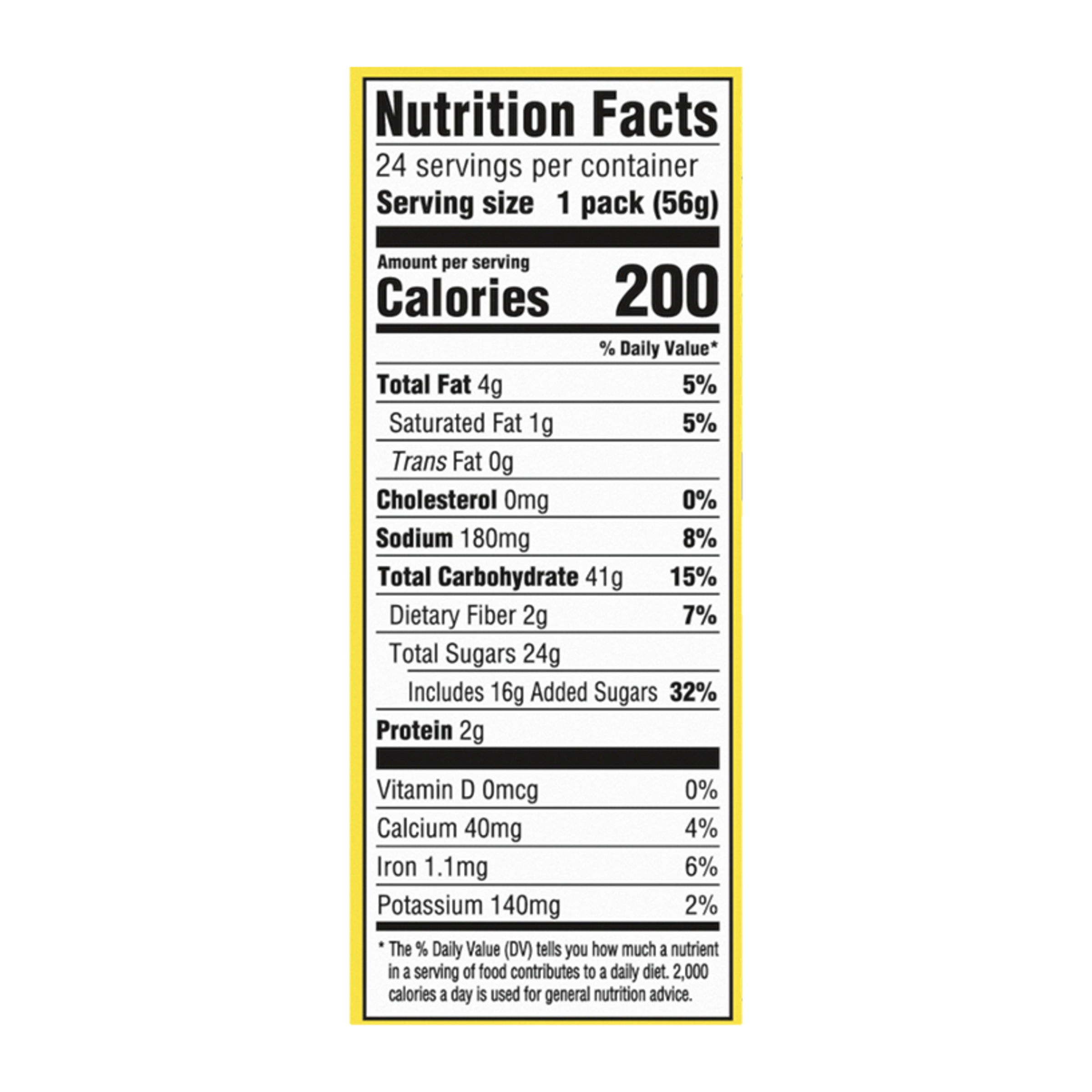 Nutrition Facts