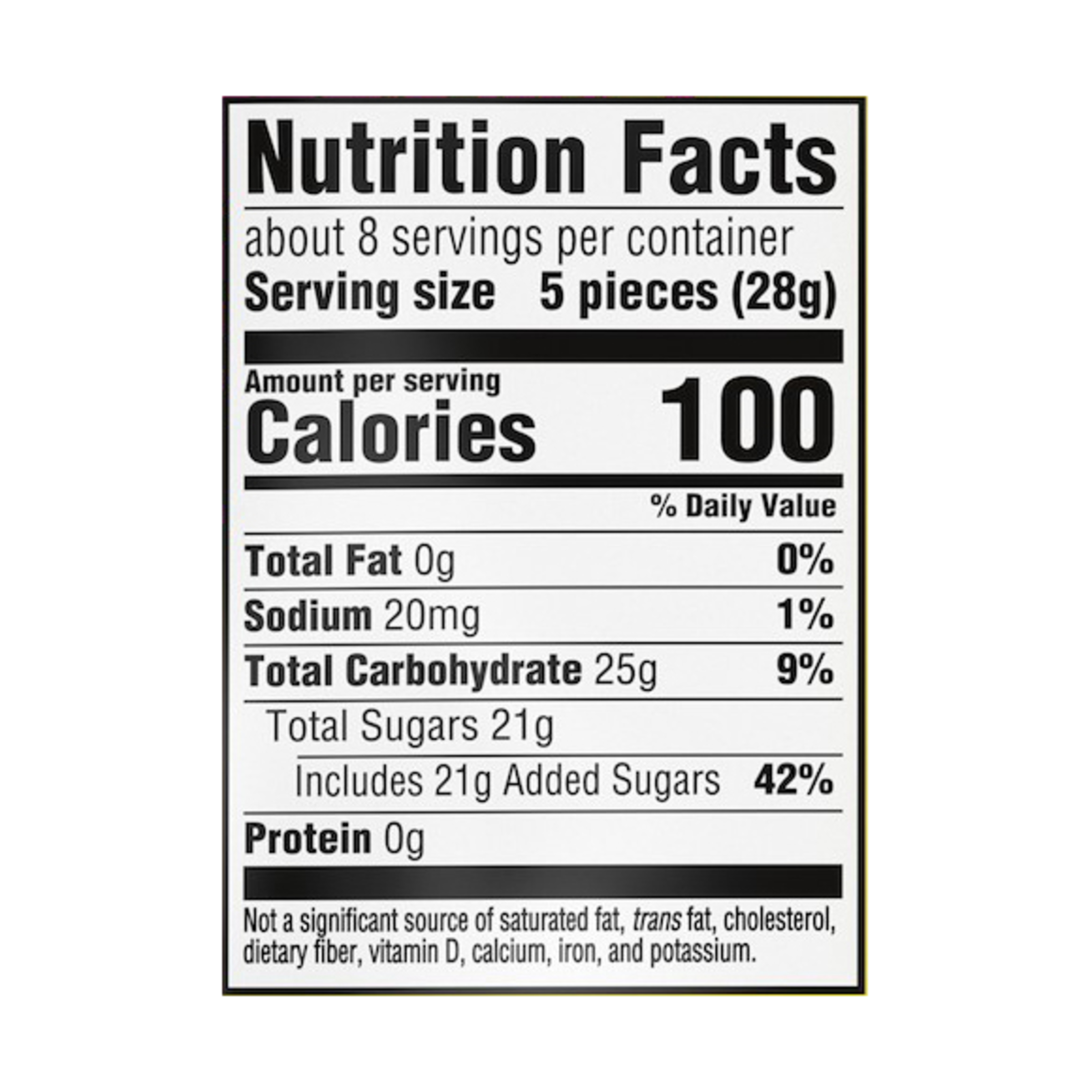 Nutrition Facts