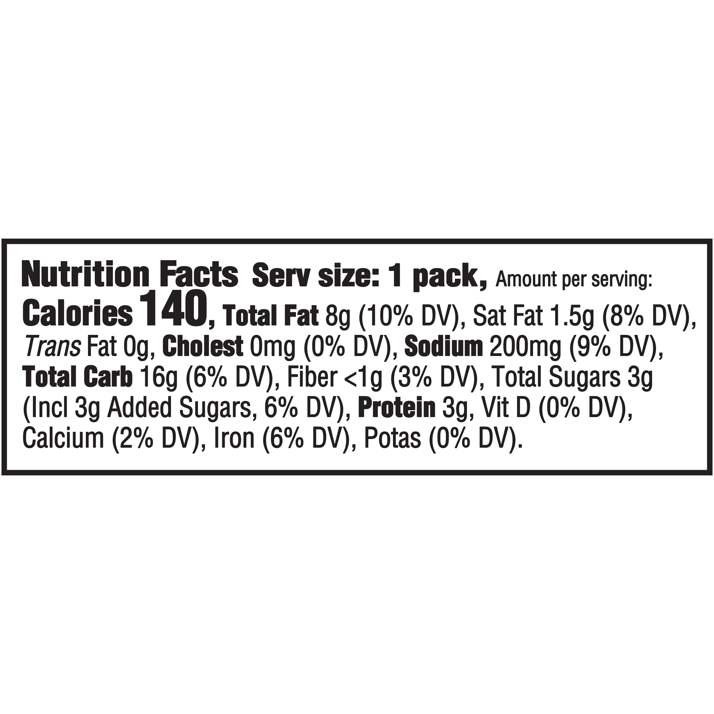 Nutrition Facts