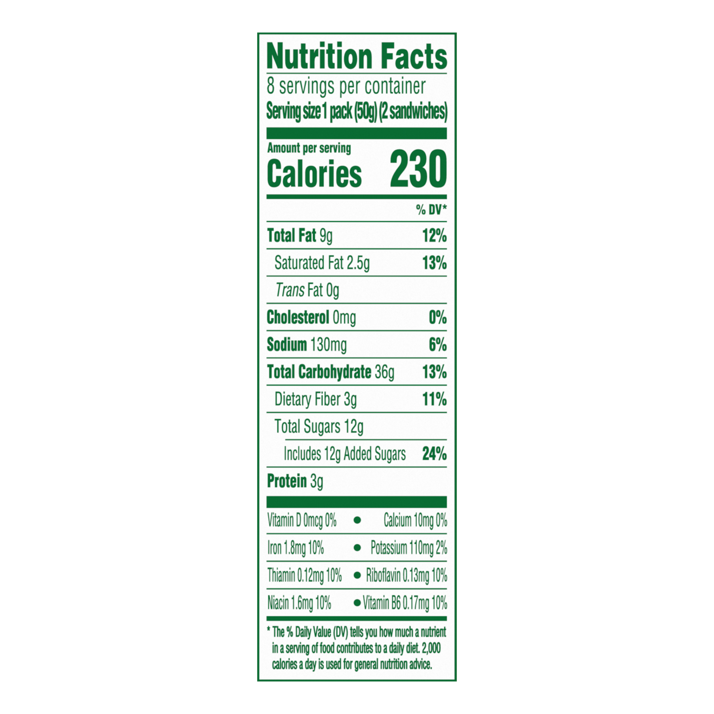 Nutrition Facts