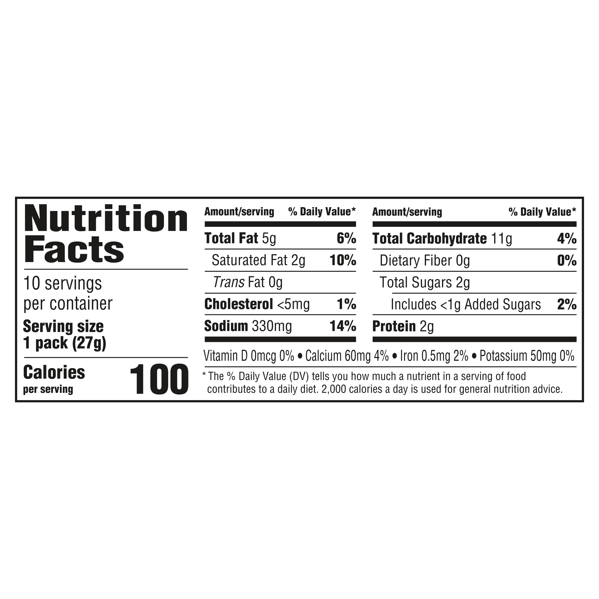 Nutrition Facts