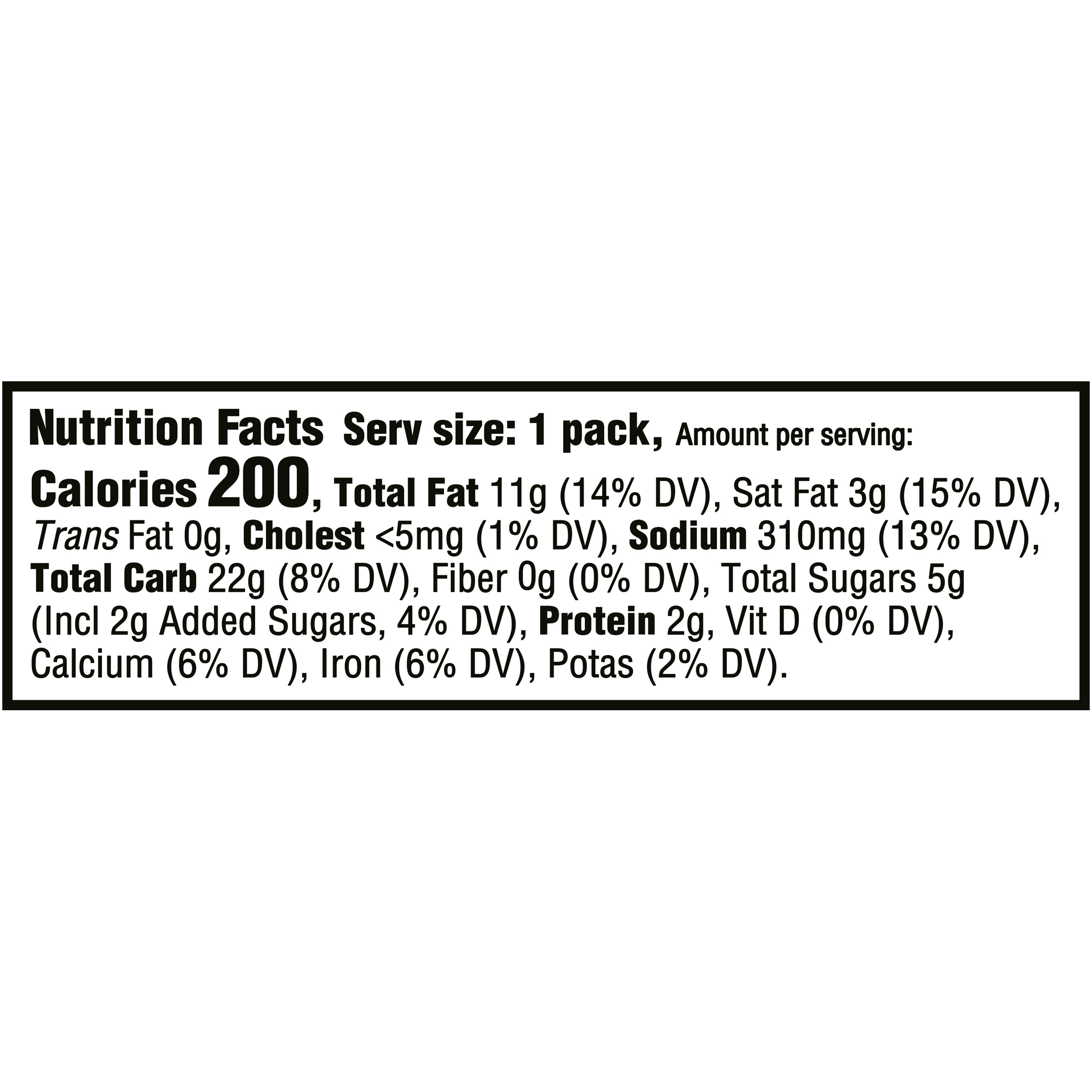 Nutrition Facts