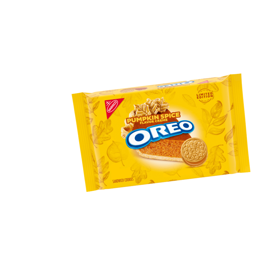 Fresh from the patch…OREO Pumpkin Spice is back on shelves!