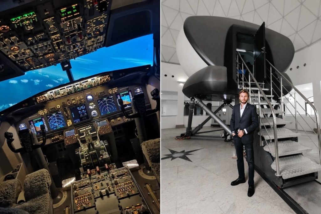 Picture of: Fly a Boeing  Plane at TFT Aero Flight Experience Center in JBR