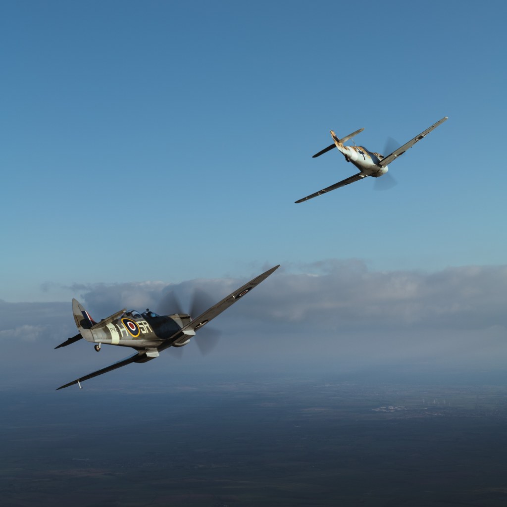 Picture of: Fly In A Spitfire – Duxford Spitfire Flights – Formation And