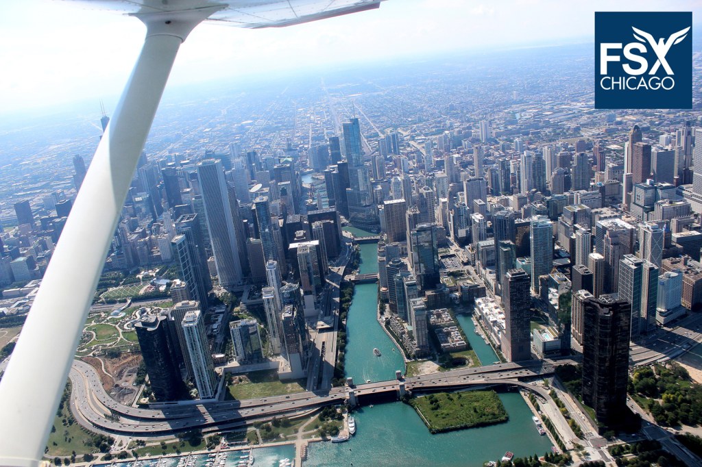 Picture of: Minute Demo Flight – FSX Chicago – Flight School Chicago